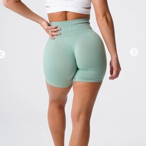 NVGTN- Sage Green Pro Seamless Shorts